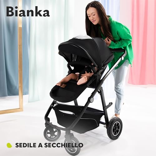 LIONELO Bianka Passeggino 3in1 per Bambini da 0 a