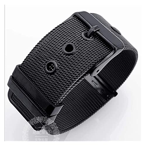 Bracelet de montre acier inoxydable ultra-mince anti-transpiration 24mm