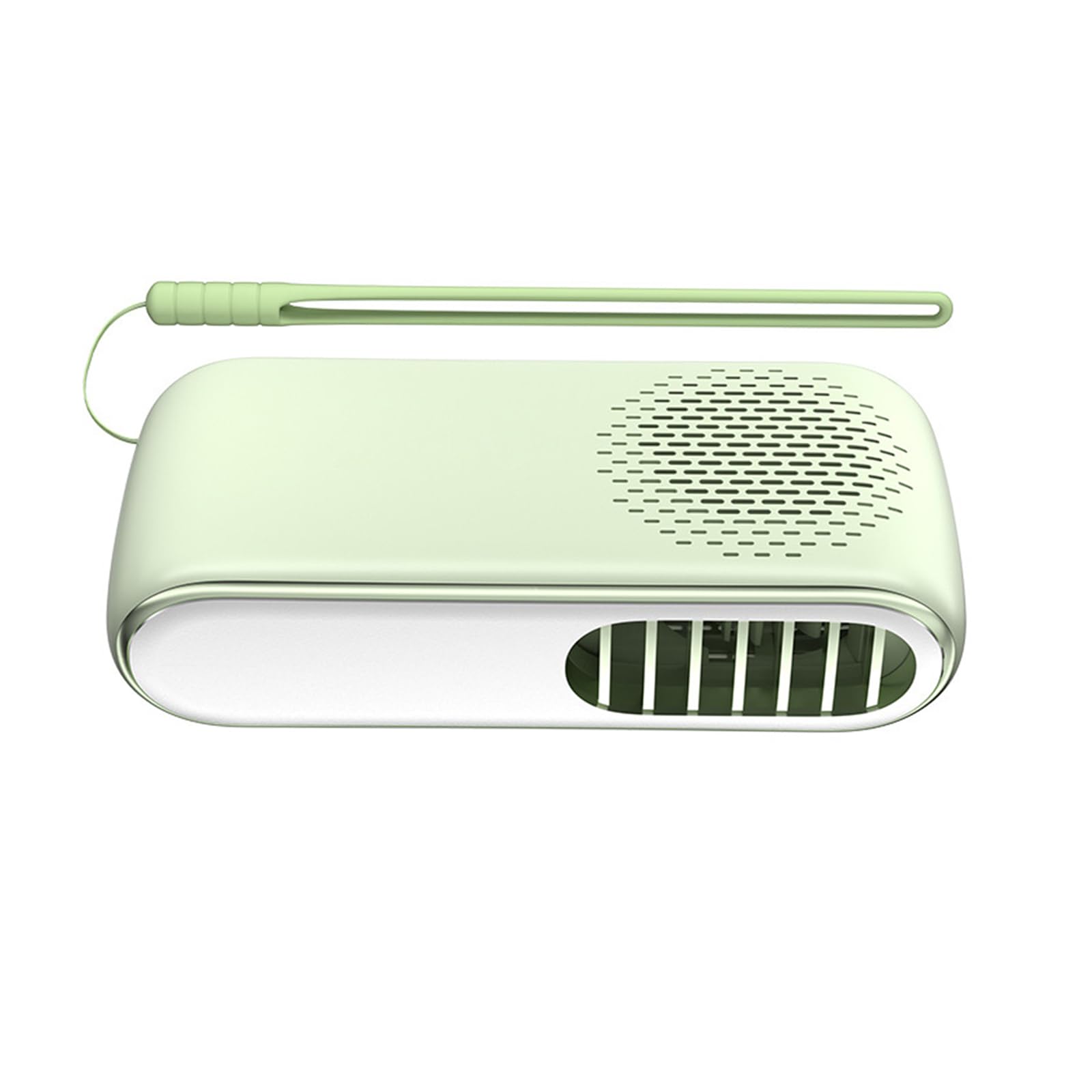 TAZIZI Rechargeable Bladeless Air Circulator, Ultra-Quiet Portable Fan with ABS Construction, Ideal for Home Outdoor Activities Quiet Cooling Fan