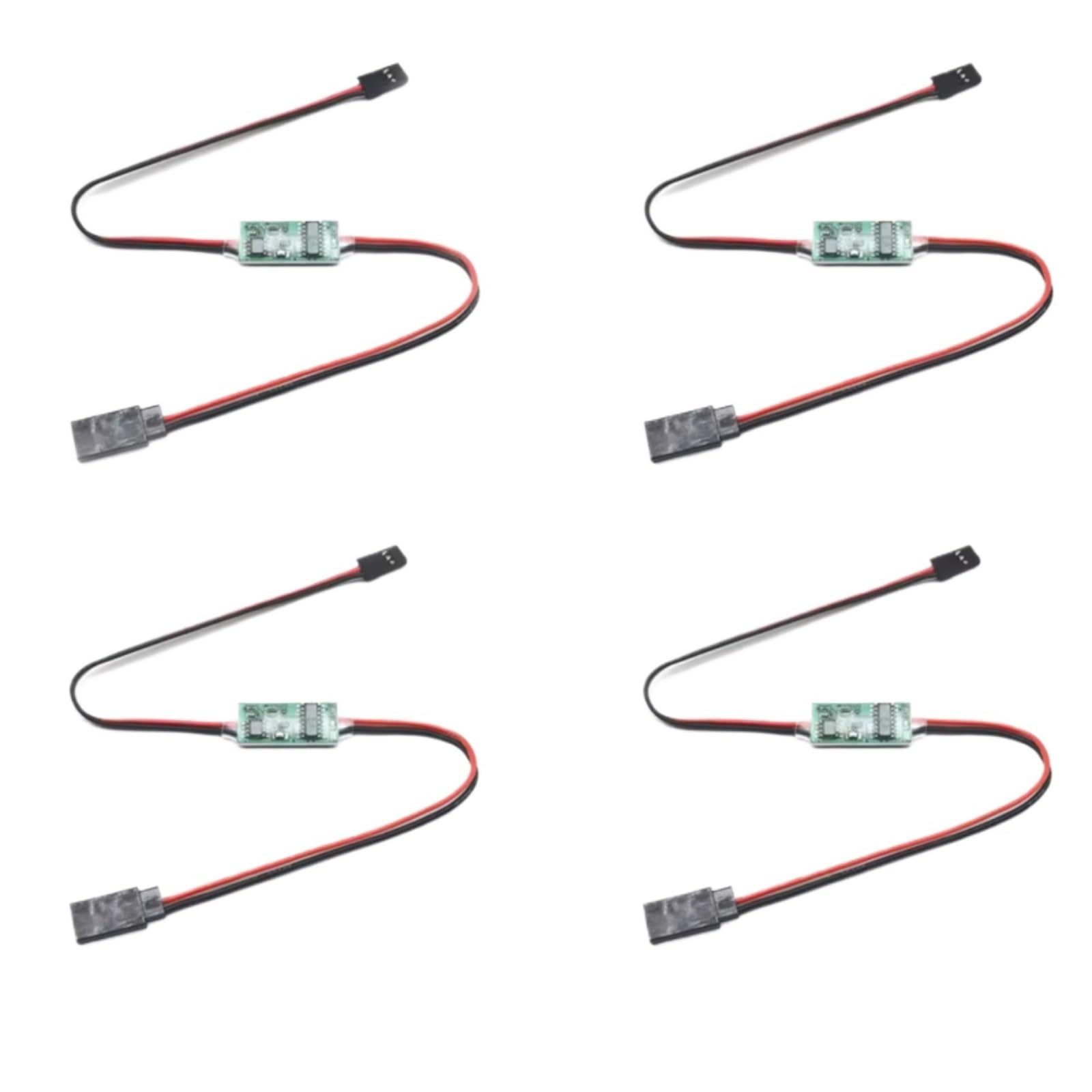 para DC 4,8 V-8, V 5A PWM Señal On Off Control Remoto Interruptor Electrónico Modelo Accesorio Modificado Reemplazo Vehículos De Carretera Camiones Repuestos RC