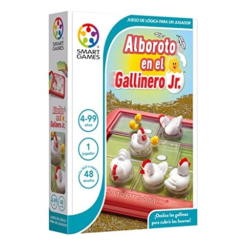 SmartGames SG441ES Alborot im Hühnerstall-Smart Games Cover