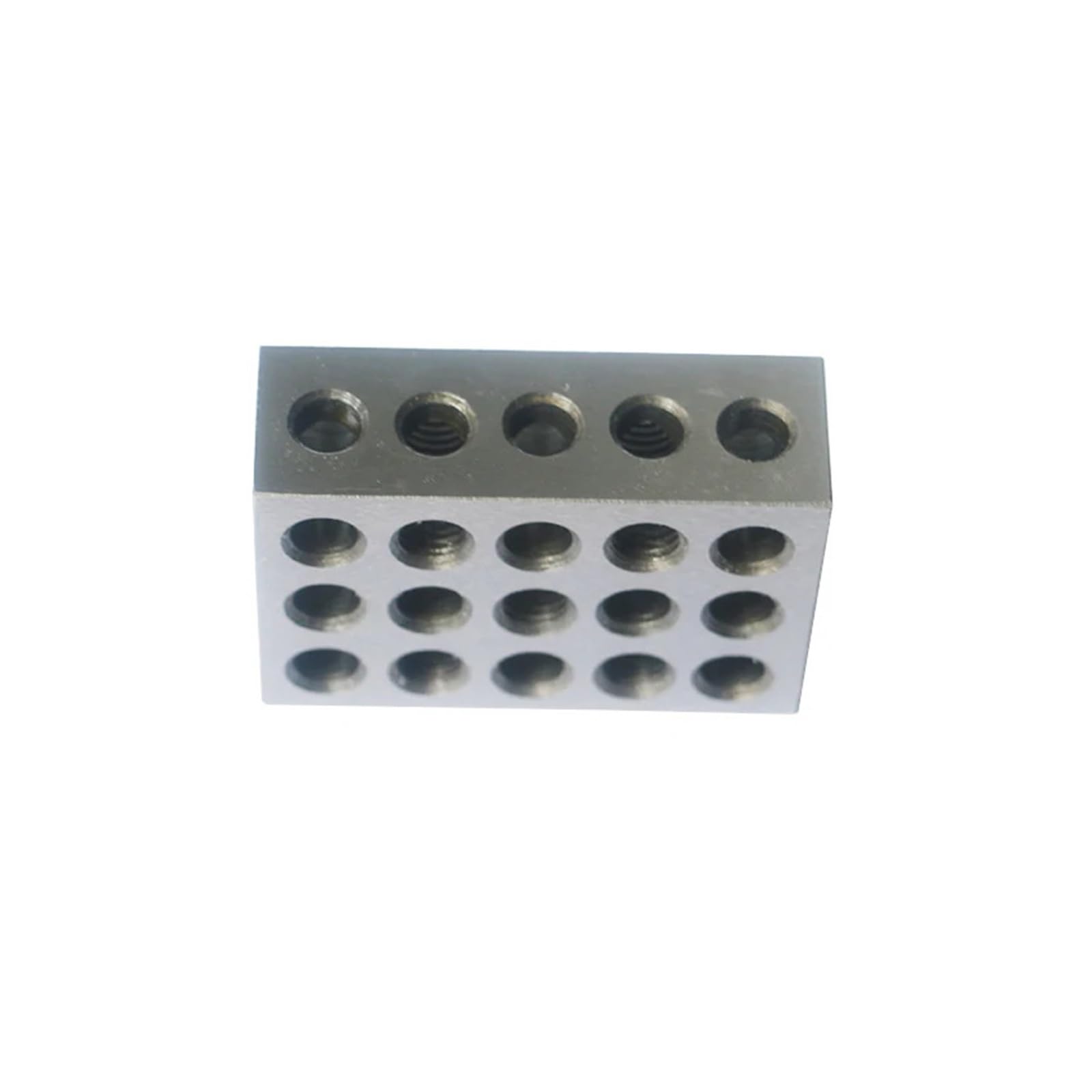2 szt./zestaw 25-50-75mm Hartowane bloki stalowe 0,005" Precyzyjnie dopasowane narzędzie do frezowania Machinist 123 23 otwory 1-2-3" Wskaźnik bloku dla maszynistów i metalurgów(1-2-3 inch no wrench)