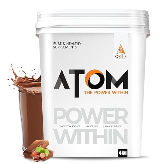AS-IT-IS ATOM Whey Protein, 27g protein, 5.7g BCAA, AS-IT-IS ATOM Whey Protein, 27g protein, 5.7g BCAA,