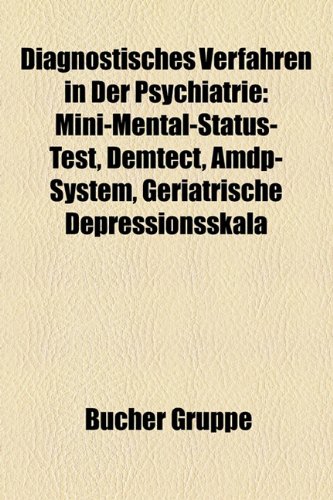 Diagnostisches Verfahren in Der Psychiatrie: Mini-Mental-Status-Test