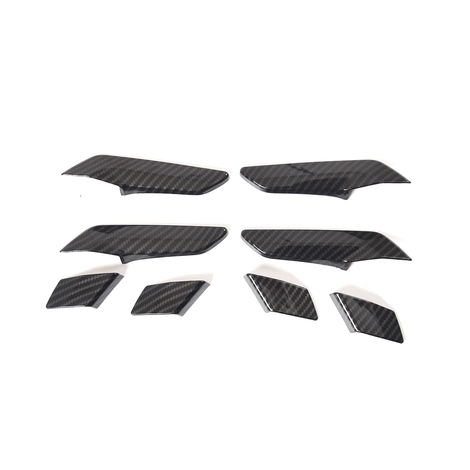 for Maverick 2022 Door Inner Handle Decorative Cover Sticker Interior Accessories Car Interior Mouldings(Carbon Fiber)