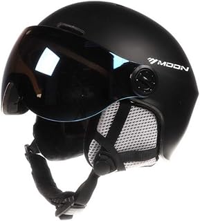 TentHome Ski Snowboard Helmet Unisex Lightweight Professional Adjustable Snow Sports Helmets with Goggles Visor
