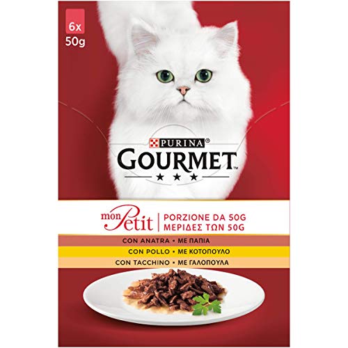 PURINA Mon Petit Scelta Deliziosa Con Carni Delicate Mangimi Umidi Per Gatti
