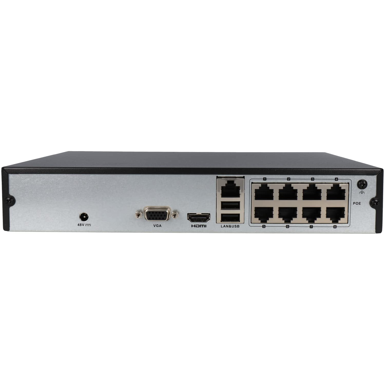 Registratore NVR 8 Canali IP 4MP