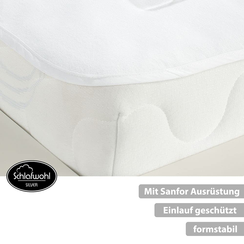 Wasserdichter Matratzenschoner • Matratzenschutz • Topper 90 x 200 cm • Ökotex Zertifiziert • 2er Packs