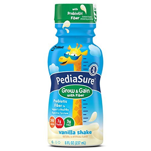 PediaSure Nutrición bebida con fibra vainilla 8-Ounce paquete de 24 embalaje puede variar por PediaSure