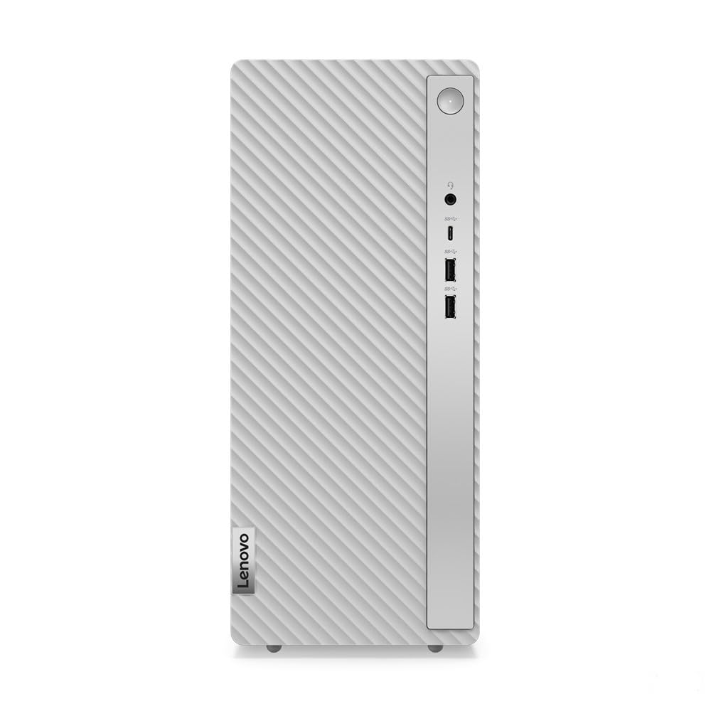 Lenovo IdeaCentre 5 Gen 8 - Desktop (Processore Intel Core i5-13400, 512GB SSD, RAM 2x8GB, WiFi 6, Windows 11 Home) Tastiera e Mouse USB (Black) - Cloud Grey, 16 GB, 512 GB
