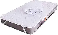 Colchão De Berço Americano 130x60x12 + Protetor Impermeável