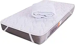 Colchão De Berço Americano 130x60x12 + Protetor Impermeável