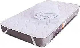 Colchão De Berço Americano 130x60x12 + Protetor Impermeável