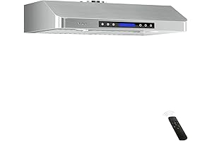 EKON 30 Inches Ductless Island Range Hood