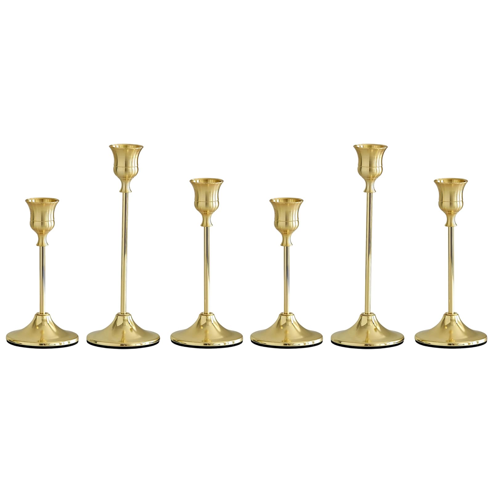 Decorative Stands Taper Holder Vintage Candlestick Holder for Wedding, Dinning, Party Table Centerpieces Candlestick Holders