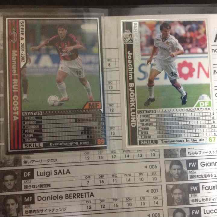 Amazon.co.jp: WCCF SERIE A 2001-2002 コンプリート : スポーツ 