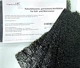 Plankton24 Nori Naturbelassene, getrocknete Meeresalgenblätter Futter Algen (19x10 cm, 5 Blätter 4 g) für Süß- und Meerwasserfische