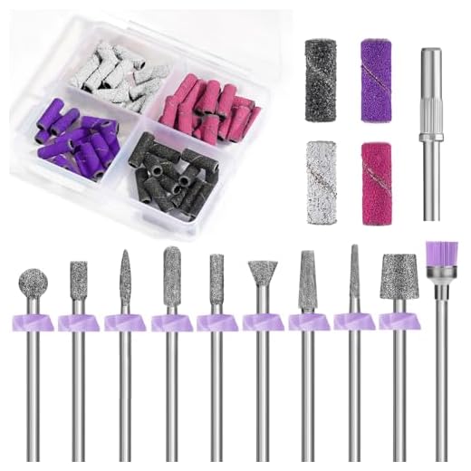 Depvko Diamond Nail Bit Set