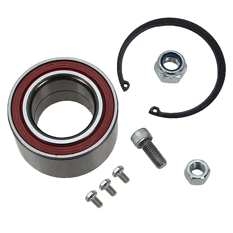 ATEC Germany 1x Juego de cojinetes de cubo de rueda delantero, compatible