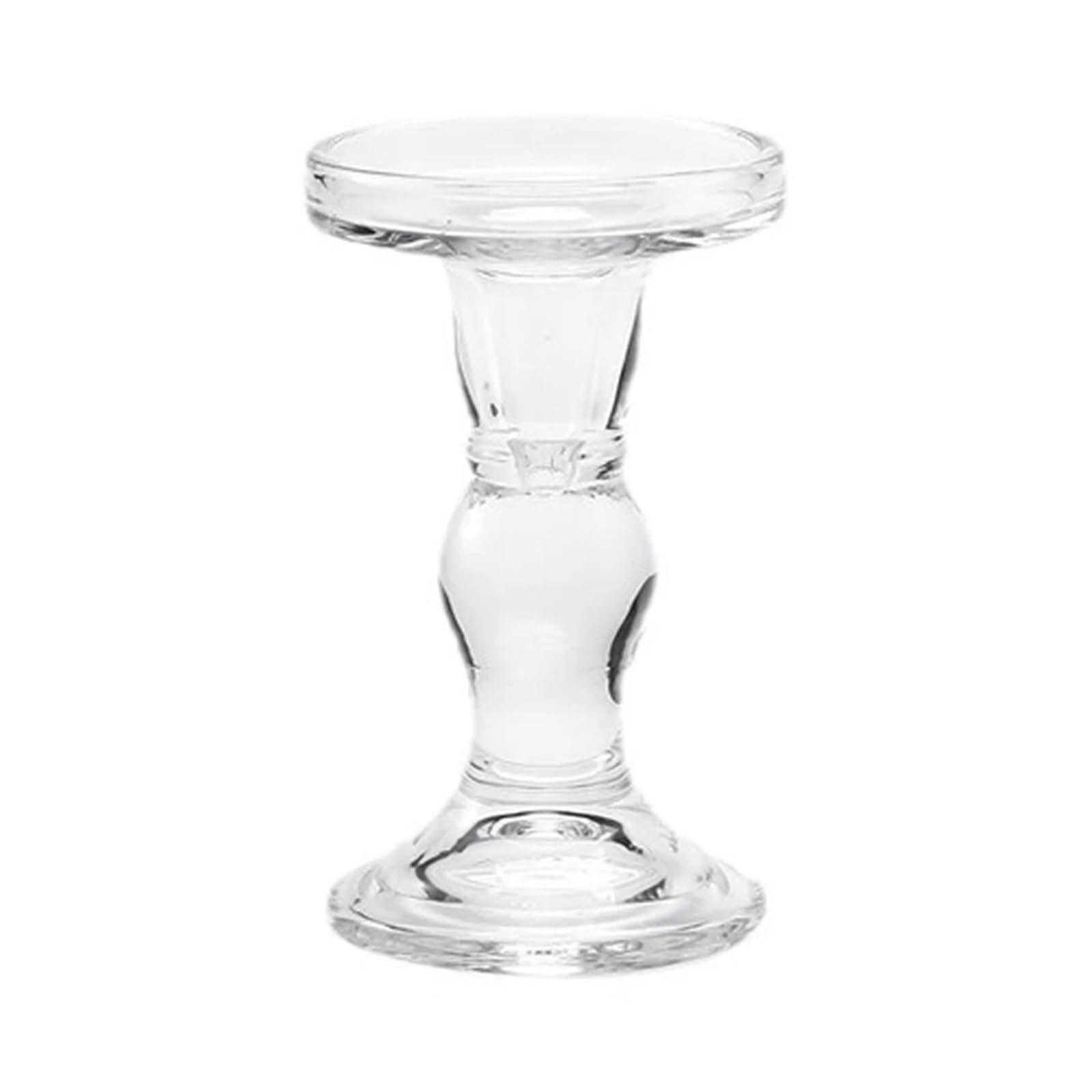 Candle Holders Glass Candle Holders/crystal Holders/cone-shaped Candles, Used For Wedding Ceremonies, Dining Tables, Or Home Decor(L)