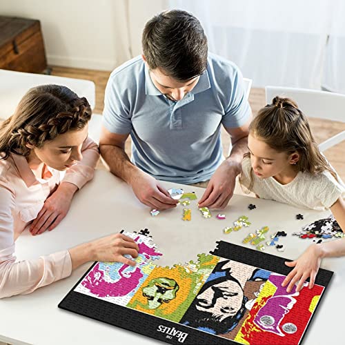 The Beatles Puzzle Adulte – Puzzle 1000 P – Photo De Groupe de Rock Musique – Adultes Et Enfants – Puzzle De Qualité Supérieure 1000pcs (75x50cm) - Les Beatles, Paul McCartney, John Lennon, RIngo Starr, George Harrison The Beatles Puzzle Adulte - Puzzle 1000 P - Photo De Groupe de Rock Musique - Adultes Et Enfants - Puzzle De Qualité Supérieure 1000pcs (75x50cm) – Image 7