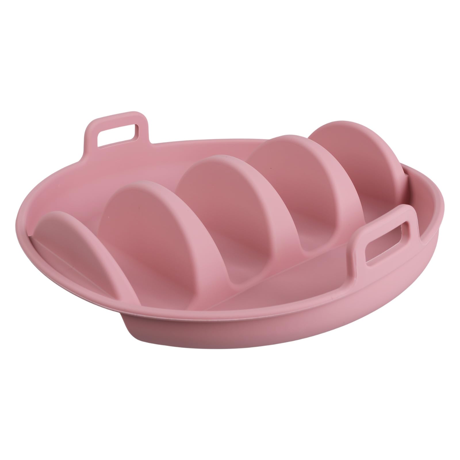 YWLUUOO Multifunctional 10inch Tacos Serving Tray Tacos Stand Efficient Silicone Design Secures Shell During Meals Event Nonslip Tortillas Tray