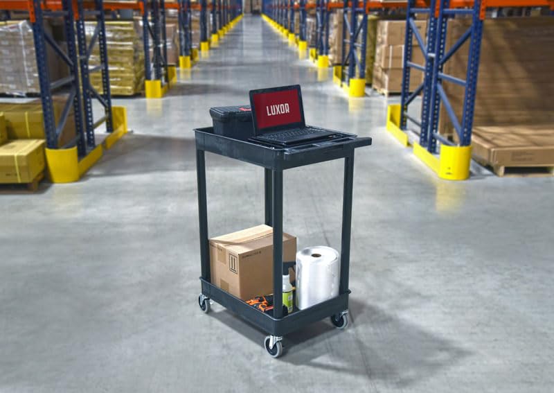 FSE 373-STC11-B Tub Cart - Two Shelves