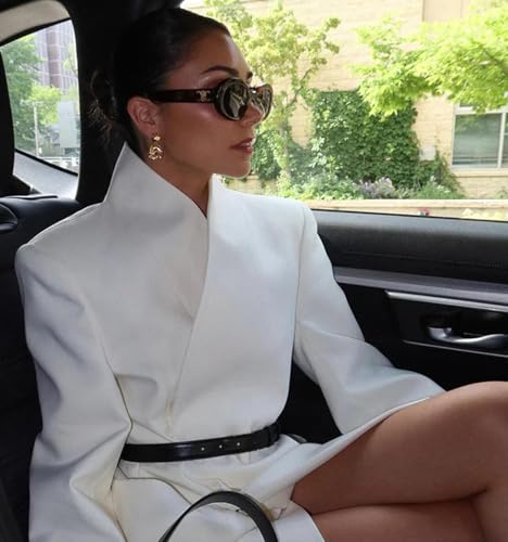 Women's Casual Suit Jacket Work Office Events Blazer Dress with Pockets3