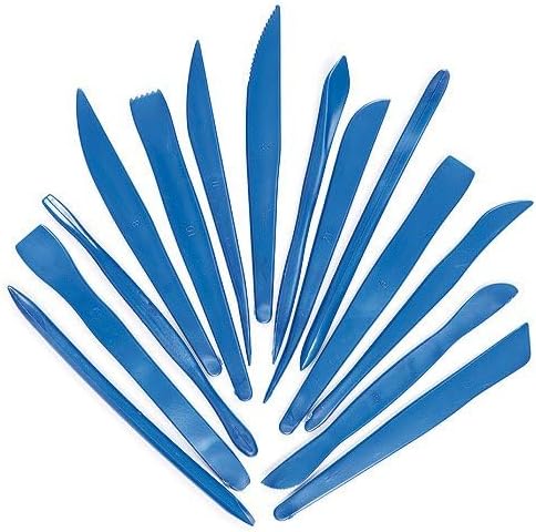 Miniatura 2 de 14 herramientas de cerámica modelo arcilla Sculpey 5.5 in para modelar por Baker Ross