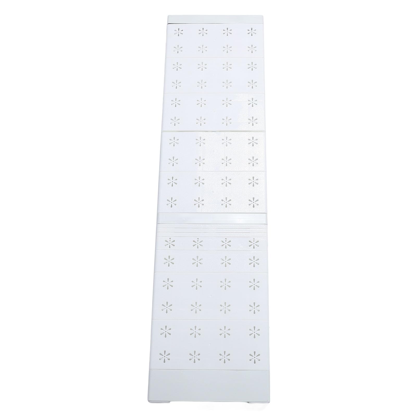 BROLEO Expandable Closet Tension Shelf, 20KG Space Saving Expandable Wardrobe Divider Storage Rack for Bathrooms (Expandable Length 71‑92cm / 28‑36.2in)