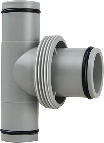 Miniatura 4 de Conector de manguera de piscina con junta en T de 1.5 a 1.25 pulgadas, conector de manguera de bomba de filtro, adaptador de manguera de piscina