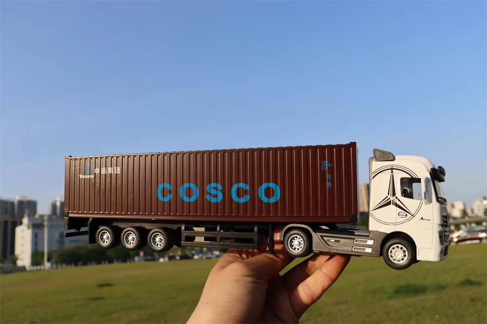 1/50 Diecast Truck Toy Car Model, White — Amazon image 3