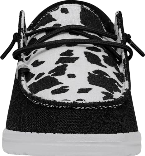 HEYDUDE HEYDUDE Wendy Boho Cow Wild Size 10 | Women’s Shoes | Women’s Slip-on Loafers | Comfortable & Light-Weight