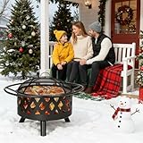 Zoom IMG-1 tlsunny braciere con griglia grande Zoom IMG-1 tlsunny braciere con griglia grande