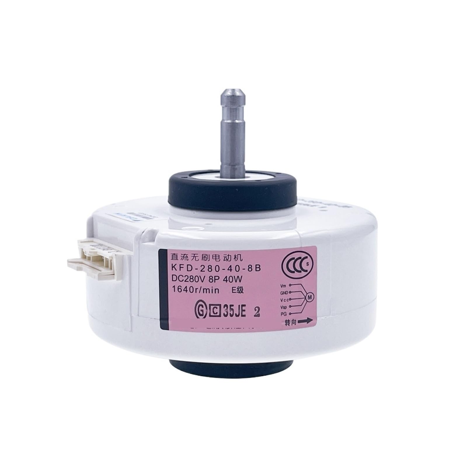 Genterun One Color Kfd-280-40-8B Dc280v 40W 1640R/Min Indoor Unit Dc Fan Motor ，Compatible For Daikin ，Air Conditioner Conditioning Parts