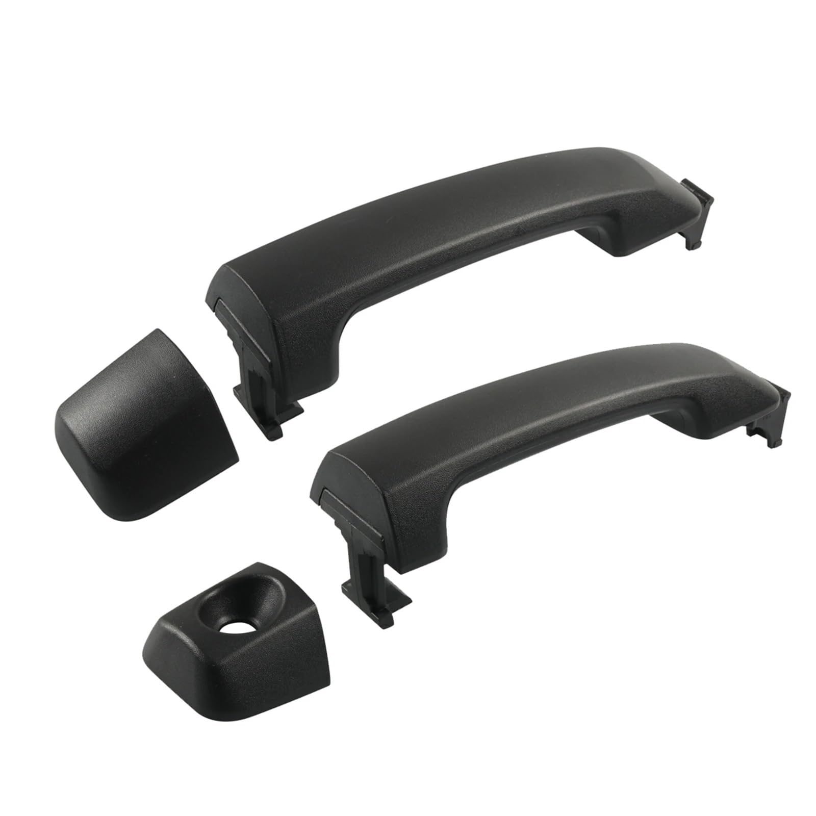POKNGBI Car Door Handle 2X Black Exterior Door Handle 69210-0C010 Fit for Toyota FJ Fit for Cruiser 07-14 Fit for Tundra 07