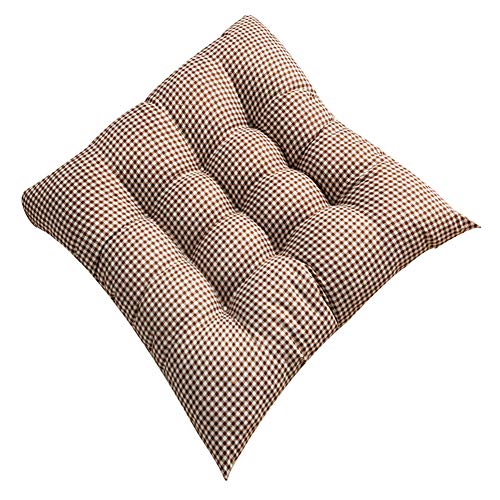 Oyfel Seat Pad for Dinning Chairs Chair Cushions 40 x 40 Tie On Garden Chairs Pads Seat Cushions for Office Chairs