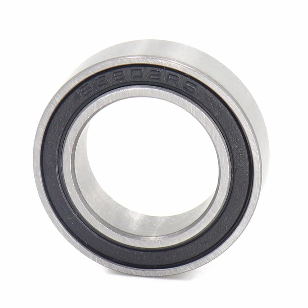 63802 Hybrid Ceramic Bearing 15 * 24 7 mm Industry Motor Spindle 63802HC Hybrids Si3N4 Ball Bearings 3NC 63802RS