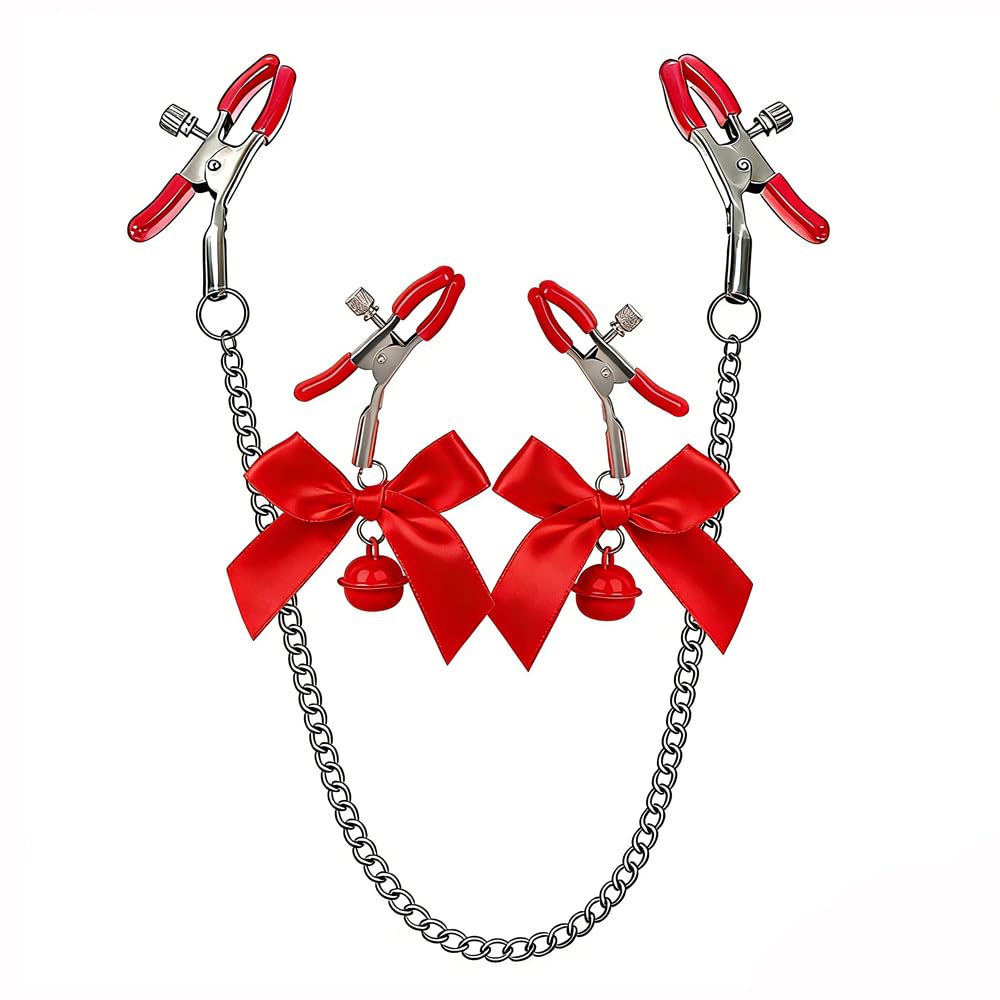3 PCS BDSM Nipple Toys Adjustable Nipple Clamps Bondage Adult Toys Couples Sex Toys Nipple Clips Clitoris Clamp