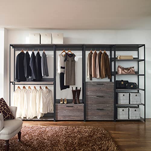 Wood Walk in Closet System NG551