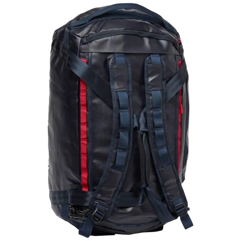 Helly Hansen Guide Duffel Bag, Bolsa de Viaje Azul Navy, 30L, Poliéster Ripstop, Resistente al Agua, Convertible en Mochila (Azul)