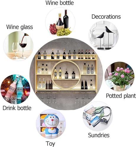 Étagère à vin murale pour optimiser les placards encombrés de la cuisine - 5