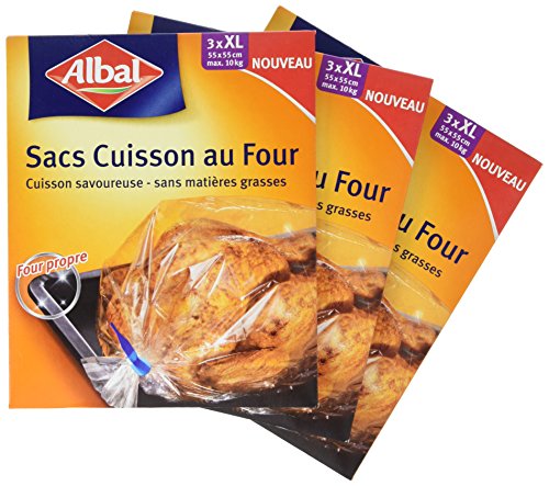 Albal Horno Asar Bolsas XL PCB 20 - Paquete de 3