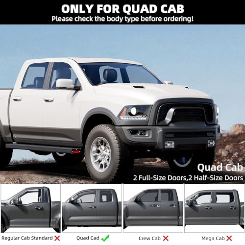Estribos laterales para RAM 1500 2019-2025 miniatura 3