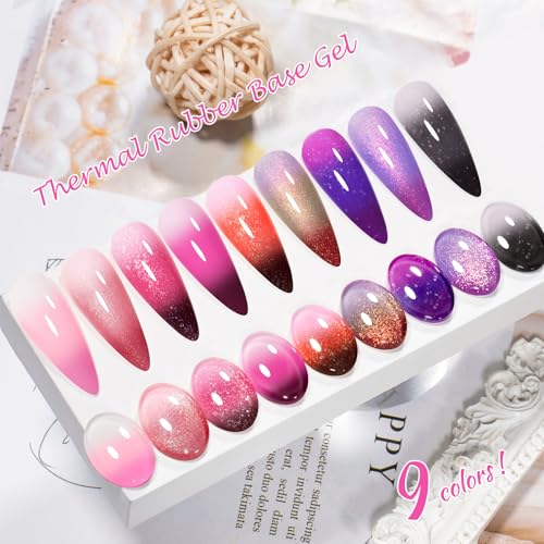 Gel Builder Cambia Color Termico con 12 Tonos Brillantes miniatura 5