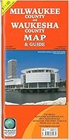 Milwaukee/Waukesha Co, by Milwaukee Map Service Inc B01N910PSW Book Cover