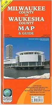 Milwaukee/Waukesha Co, by Milwaukee Map Service Inc