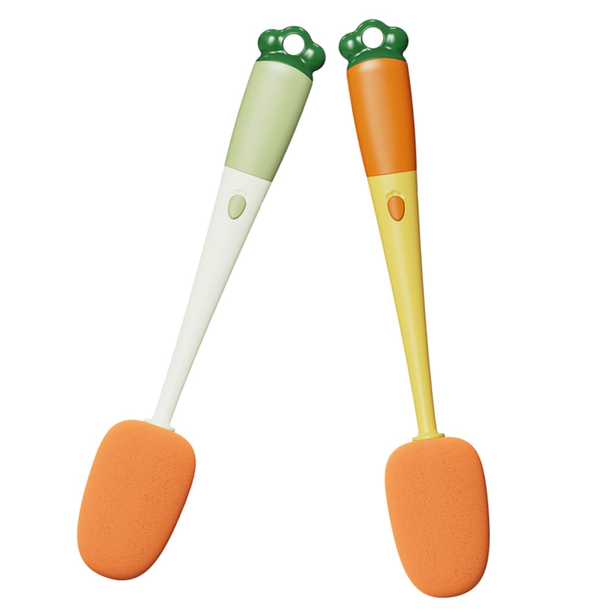 Gogogmee 2pcs Bottle Cleaner Brush Wine Glasses Water Bottle Brush Cup Lid Cleaning Brush Glass Cleaning Brush Wine Brush Cup Cleaning Brush Bottle Cleaning Brush Sponge