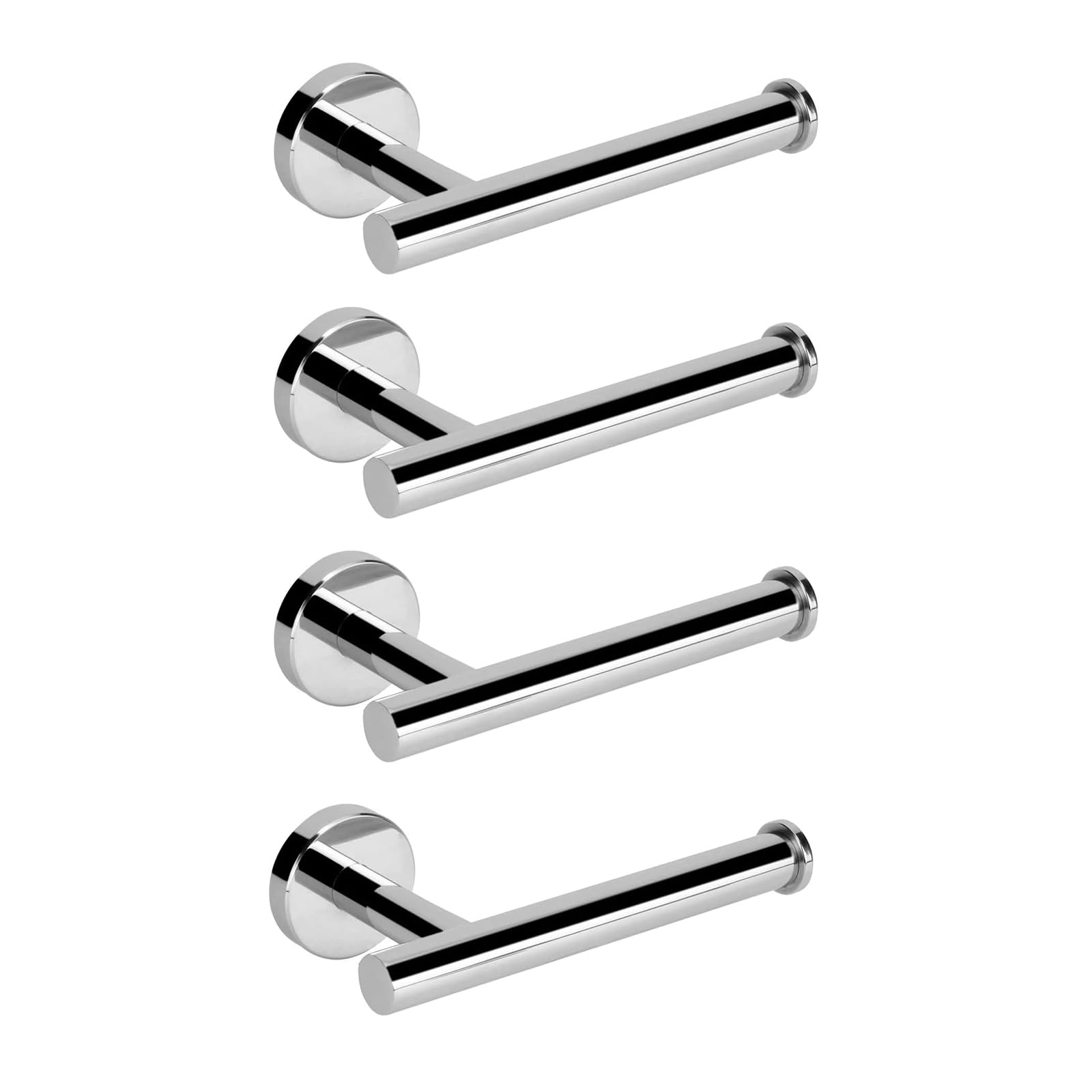 NearMoon Bathroom Toilet Paper Holder, Premium SUS304 Stainless Steel Rustproof Wall Mounted Toilet Roll Holder for Bathroom, Kitchen (1 Pack, Chrome Finish) — Amazon image 12